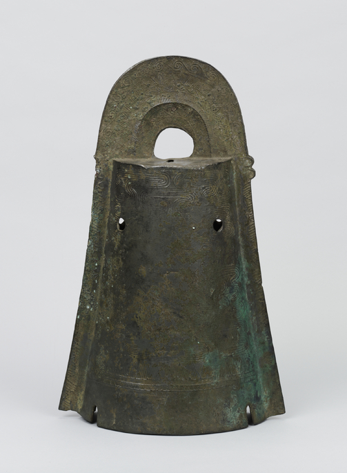 仏教美術　古銅　鐸鈴　銅鐸　銅鐘　撞木付　V　R6696 仏教美術 古銅 鐸鈴 銅鐸 銅鐘 撞木付 V R6696