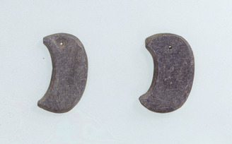 古墳時代　石製勾玉　出土　ジャスパー　滑石　大型 ColBase