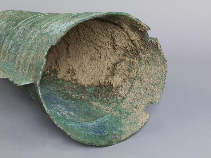 仏教美術　古銅　鐸鈴　銅鐸　銅鐘　撞木付　V　R6696 仏教美術 古銅 鐸鈴 銅鐸 銅鐘 撞木付 V R6696