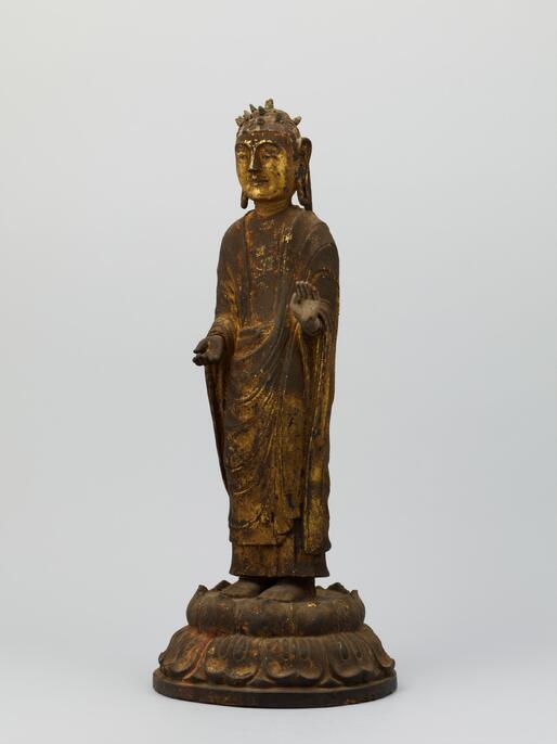 【博物館級】◆『方形台座金銅半跏思惟像』 百済仏 仏像◆検）天平仏 新羅仏 空海 博物館級】◇『方形台座金銅半跏思惟像』 百済仏 仏像◇検）天平仏