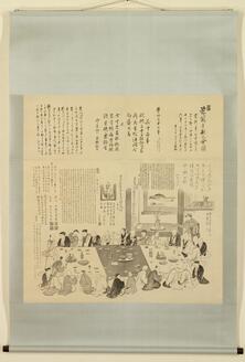 蘭学会盟新元会図