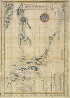 改正蝦夷輿地全図