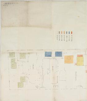 《凌雲院上野諸家廟所図》