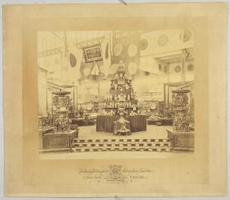 Philadelphia International Exhibition, Japanese section in the Main Exhibition Building