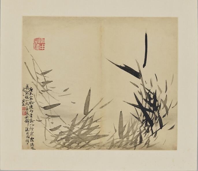 堀江京泉　塔山水之図　金泥　金地塔山水　鑑定書付 桐竹鳳凰孔雀図屏風 伝 土佐光吉 和泉市久保惣記念美術館（大阪府和泉