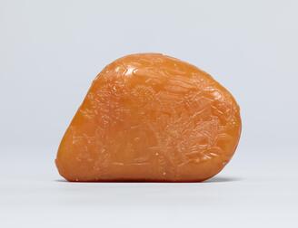 印材 田黄石 t*n様 印材「田黄石」⁄薄意流水紋 t*n