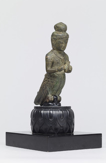 仏教美術迦陵頻伽桂樹彫仏碑 [B25952] ColBase