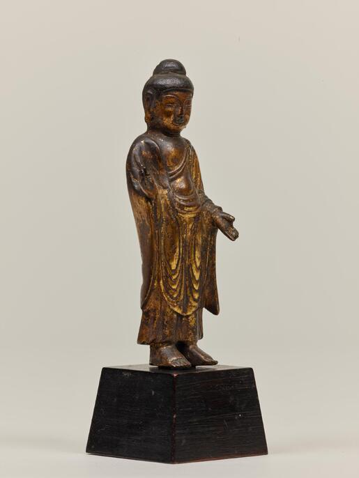 【 稀少文物 】　山羊角、金銅彫金　『魚オブジェ』　清朝古玩 稀少文物 】 山羊角、金銅彫金 『魚オブジェ』 清朝古玩 稀少文物