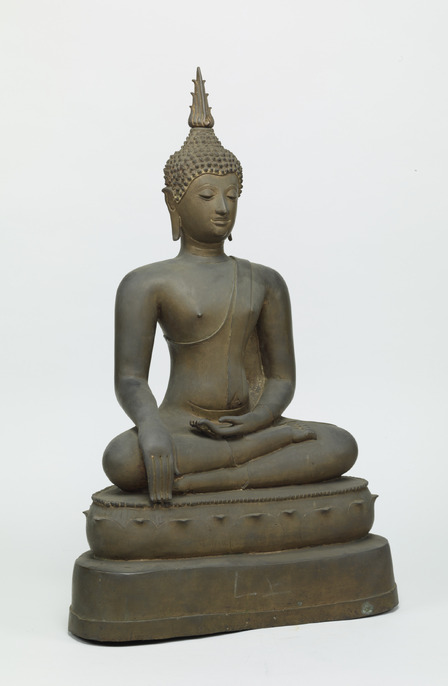 コレクター収集品　タイ クメール様式 大型 　磚仏 （D） ColBase