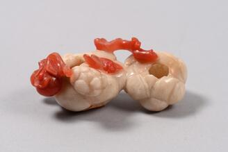 蓮花形瑪瑙水丞