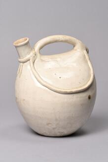 Pilgrim Bottle, White porcelain