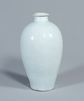 2475 平安 柴野貴山作 飛青磁 捻梅 水指　未使用 ColBase