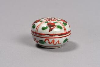 Incense Container with Flowers
