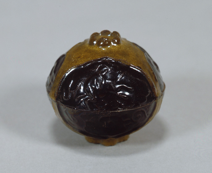 交趾焼 鶏香合 交趾 花喰鳥香合 手塚祥堂造 | seishodo.com