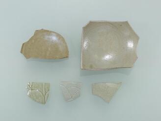Ceramic Shards by Yue ware, China