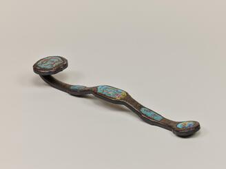 Scepter (Ruyi) with a Dragon, Phoenix, Tiger, and Bats