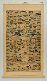 Textile with Birds, Beasts, and Flowering Plants