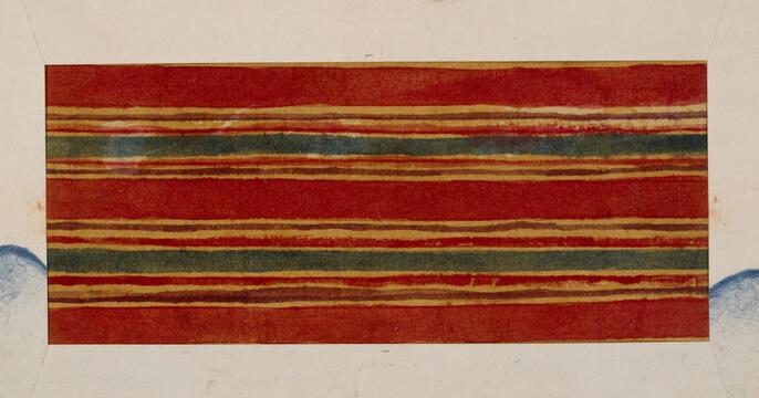 インド更紗　見本帳　古裂　古布　17-19世紀 古裂帖 文化遺産オンライン