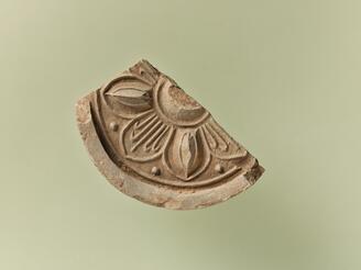 平壌土城蓮花文鐙瓦