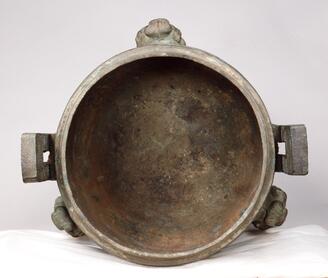 青銅器  春秋戦国時代 食器 蓋付き 青銅蟠螭紋豆 骨董品 中国 古美術 青銅器 春秋戦国時代 食器 蓋付き 青銅蟠螭紋豆 骨董品 中国 古